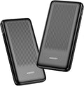 2-Pack 10000mAh Power Bank Fast Charging, 22.5W Compact USB C Portable Charger by Ansody