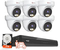 Anpviz 8CH 4K PoE Security Camera System, Smart Dual Light Color Night Vision by AnpvizSecurity
