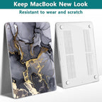 Teryeefi Compatible with 2018 2019 2020 MacBook Air 13 inch Case M1 Chip A2337 - Image 5
