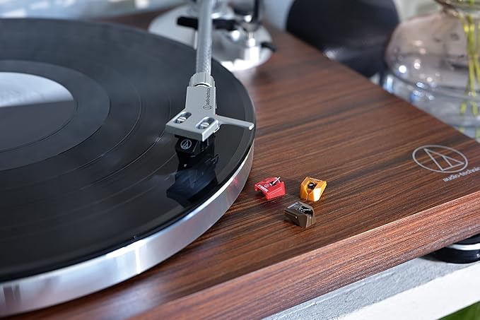 Audio Technica AT-LPW50BT-RW Bluetooth Turntable Manual Belt-Drive 33/45 - Image 7