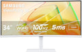 Samsung 34” ViewFinity Series Ultra-WQHD 1000R Curved Computer Monitor by Samsung%C2%AE