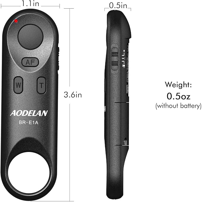 AODELAN Camera Remote Control for Canon EOS RP, EOS R, M50 II, 6D Mark II - Image 9