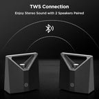 BUGANI Bluetooth Speaker Loud 80W, Waterproof Large Bluetooth Speaker Subwoofer - Image 6