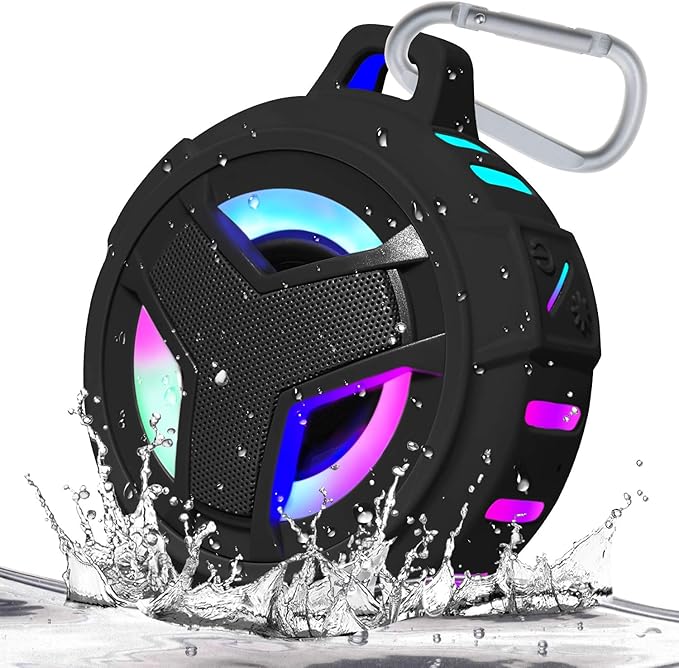 EBODA Bluetooth Shower Speaker, Portable Bluetooth Speakers, IP67 Waterproof by EBODA