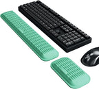 MEKASS Ergonomic Wrist Rest for Keyboard and Mouse, Soft Memory Foam Keyboard by Mekass