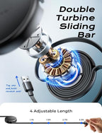 LISEN Multi Charging Cable, 3 in 1 Charging Cable, Retractable Car Charger - Image 8