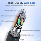JEYI Thunderbolt 5 Cable 1m/3.3ft 80Gbps, 120Gbps Bandwidth 16K/Dual8K - Image 7
