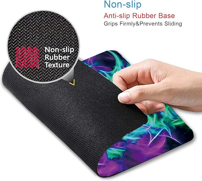 Lotus Mouse Pad Non-Slip Rubber Base Gaming MousePads - Image 3