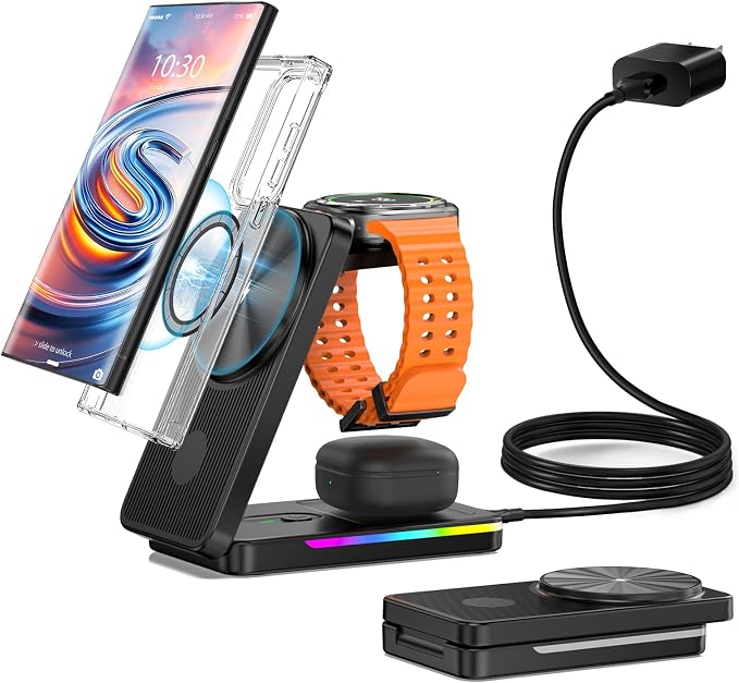 3 in 1 Magnetic Wireless Charger by NeotrixQI