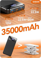 Portable Charger 35000mAh Power Bank - Image 9