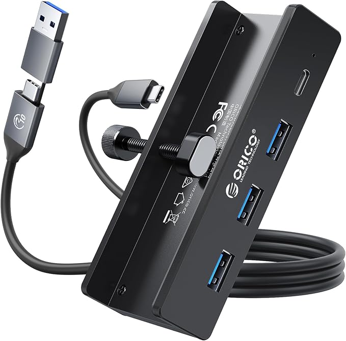 ORICO USB Hub 3.0, Clamp USB Hub by PioneerDataSolutionPowerYourFuture