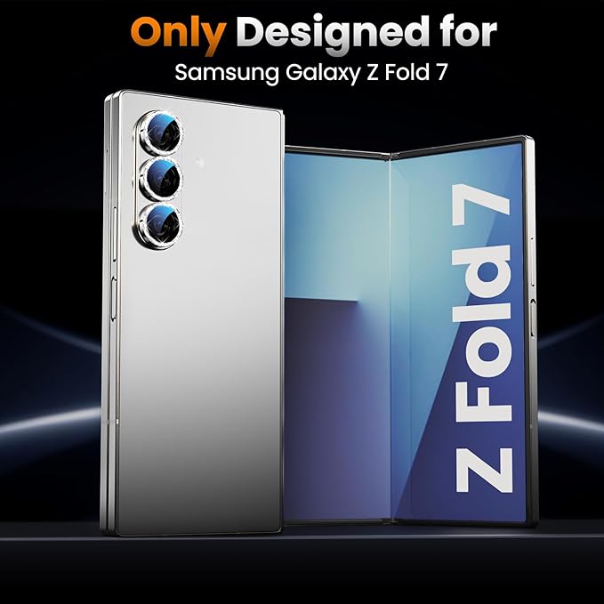 YWXTW for Samsung Galaxy Z Fold 7 Camera Lens Protector, Individual Anti - Image 2
