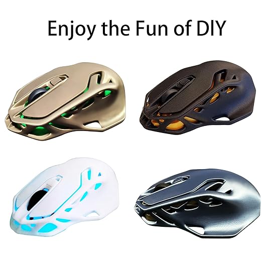 for Bambu Lab Original Makerworld MH002 3D Printed Wireless Mouse Model - Image 3
