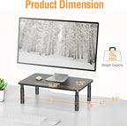 ELIVED 2 Pack Monitor Stand Riser - Image 2
