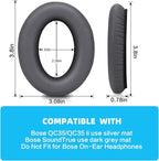 Replacement Ear Pads for Bose SoundTrue Headphones Around-Ear Style, Memory - Image 3