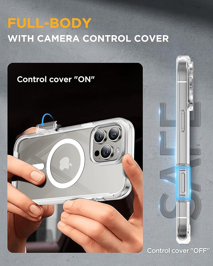 Miracase Magnetic for iPhone 16 Pro Case Full-Body Phone - Image 5