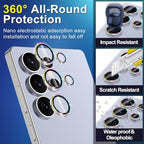 for Samsung Galaxy S25 Ultra Camera Lens Protector, Individual Metal Ring - Image 3