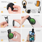 52MM CPL Filter for Phone, Clip-on Circular Polarizing Lens, HD Multi-Coated - Image 5
