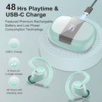 Wireless Earbuds Bluetooth 5.3 Headphones Sports, 48Hrs Playtime Bluetooth - Image 4