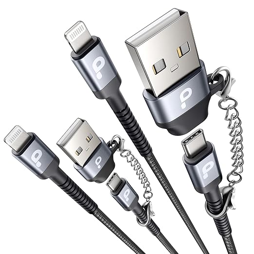 USB Type C to Lightning Cable Fast Charging by PRAKIE