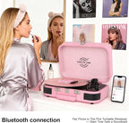 Bluetooth Vinyl Record Player - Image 4