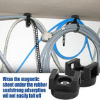 20Pcs Magnetic Cable Zip Tie Base, Heavy Duty Wire Cable Holder Supplies - Image 4