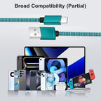 Elebase USB C Car Charger Cable 3 Pack 1.5/3.3/6.6FT, USBC Charging Cord - Image 7