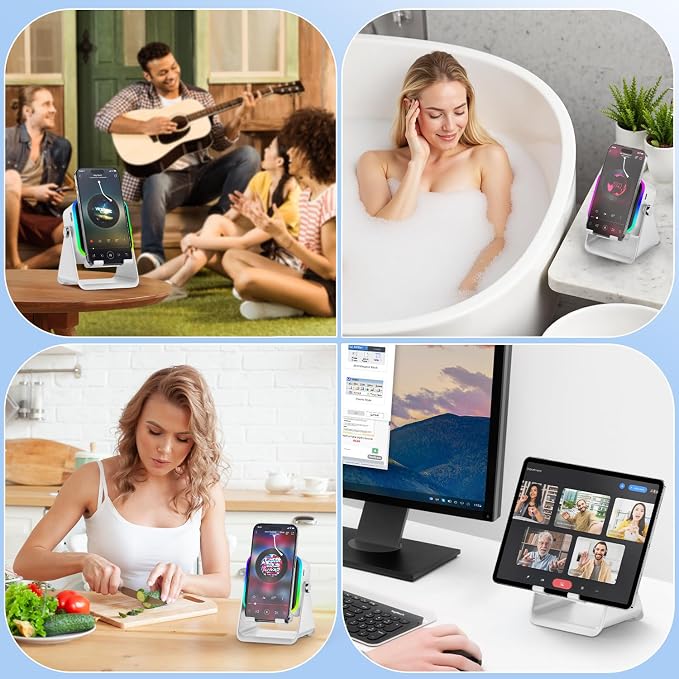 Wireless Induction Speaker 5-in-1 Bluetooth Speaker - Image 8
