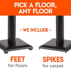 ECHOGEAR Premium Universal Floor Speaker Stands - Image 5