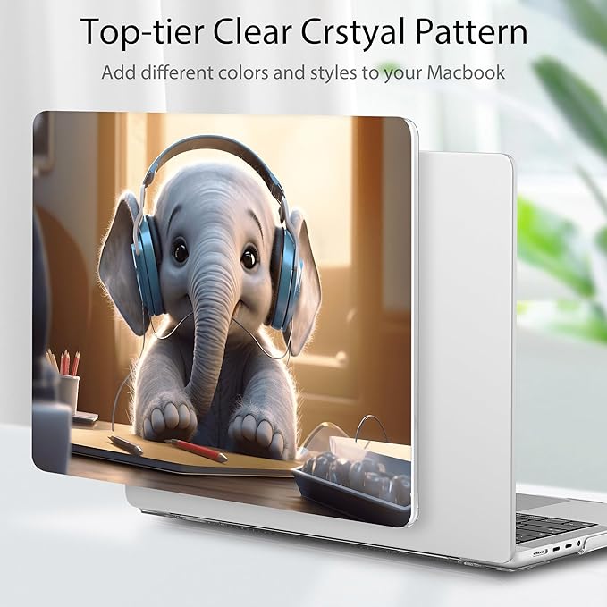 Tuiklol for M4 MacBook Pro 14 Inch Case 2024-2021 Release A3112 A3401 A3185/M3 - Image 4