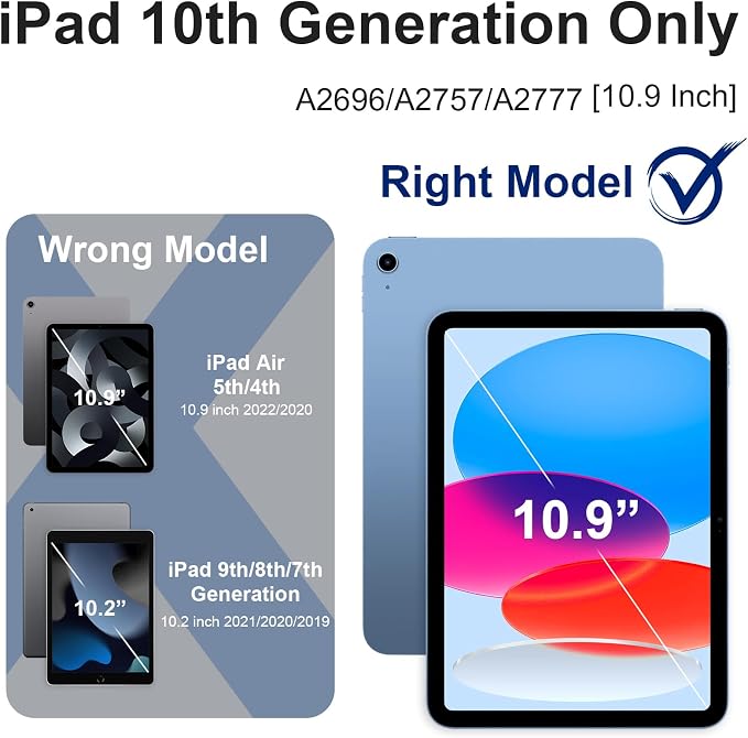 Case for iPad 11th Generation 11 Inch, iPad 10th Generation Case 10.9 Inch - Image 7