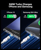 A.S Gen3 USBC Magnetic Charging Cable 240W, 9Pin Type C to Type C Magnet - Image 4