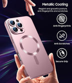 Magnetic for iPhone 16 Pro Max Case Slim Soft Silicone Bumper Shockproof - Image 6