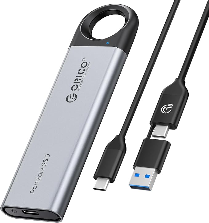 ORICO 2TB External SSD Up to 1050MB/s, Hanging Hole Design Portable Solid State - Image 8