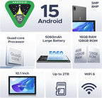 DOOGEE U10 10 inch Tablet with Keyboard, Android 15 Tablet 16GB+128GB/2TB Expand - Image 2