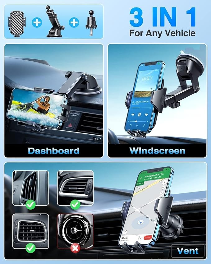 VANMASS Car Phone Holder 2025 Ultimate Military-Grade Phone Holder - Image 5