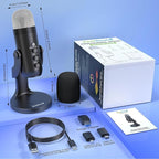 ZealSound Wireless Microphone for PC, Noise Cancellation Podcast Mic - Image 7