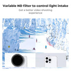 K&F Concept Clip On 67mm Variable ND2-32 Magnetic Phone Lens Filter Kit - Image 4
