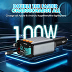 Retractable Car Charger, 5 in 1 Fast Cars Phone Charger 60w, Handsfree Call - Image 7
