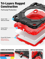 SCSVPN for iPad 11th/10th Generation Case 11 inch 2025/10.9 inch 2022, Rugged - Image 3