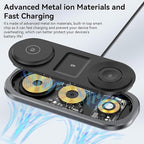 3 in 1 Wireless Charger for iPhone, Foldable Charging Station for Magsafe for - Image 7