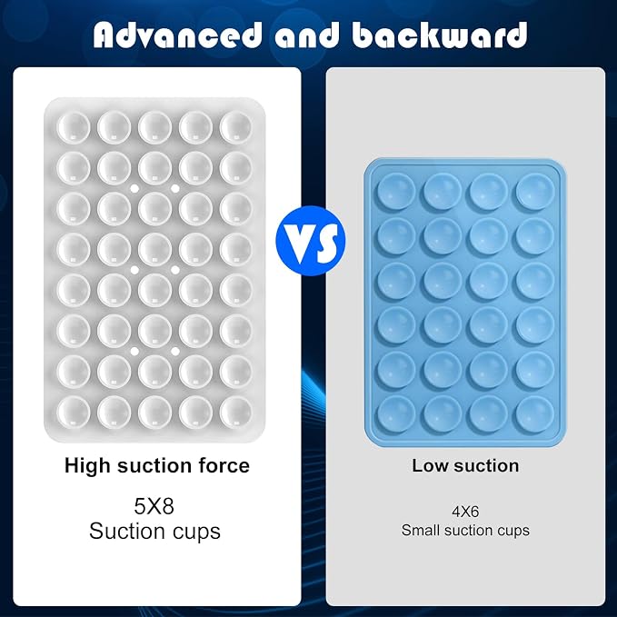 Double Sided Silicone Suction Phone Holder Mount, Silicon Accessory - Image 3