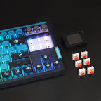 MOLGRIA SKYLOONG GK87 Jellyfish Pudding Keycaps RGB Backlit Gaming Keyboard - Image 3