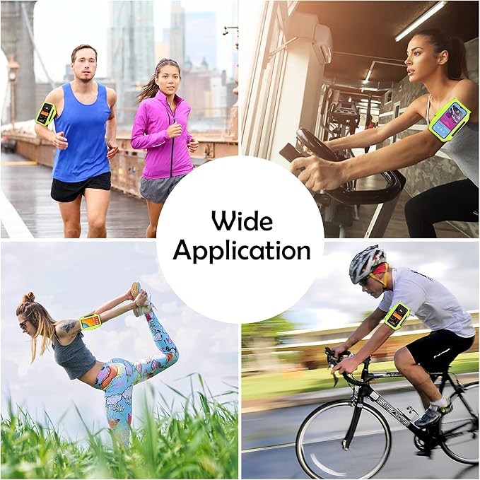 Running Armband with Earphone Bag Cell Phone Armband - Image 9