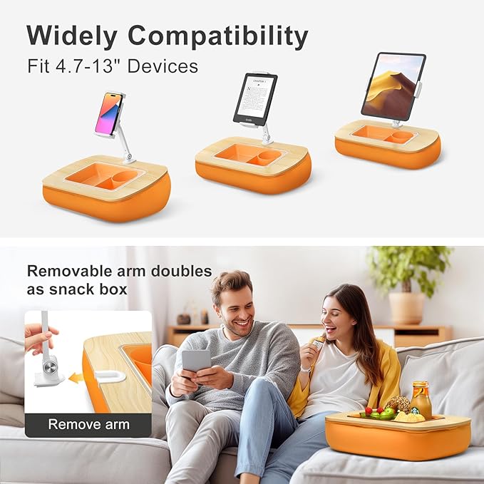 Lap Beanbag Tablet Pillow Stand - Image 5