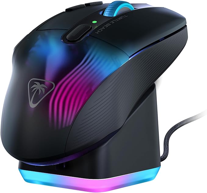 Turtle Beach Kone XP Air Wireless Customizable Ergonomic RGB Gaming Mouse by TurtleBeach