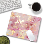 Mouse Pad, Cute Pink Gold Marble Mouse Pads - Image 4
