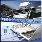 Travel Essentials 3 in 2 Multi Charging Cable, USB A/C Charging Cords - Image 4
