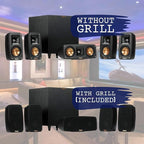 Klipsch Reference Theater Pack 5.1-Channel Speaker System + AVR-S770H 75W - Image 2
