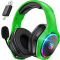 Wireless Gaming Headsets for Ps5 Ps4 PC, 40H+ Hrs 2.4GHz WiFi Mode & Bluetooth by Tatybo